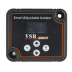 12V 140A Dual Battery Smart Isolator Display VSR Car Relay Voltage Setting Voltage Sensitive for Lithium & Lead-Acid Battery