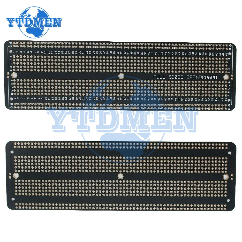 1-3PCS 5.2x8.9cm Standard Permanent Breadboard 5.2x17.2cm Double Sided PCB Prototype Board Protoboard Diy Electronic for Arduino