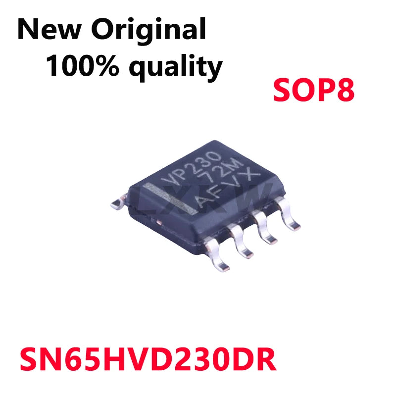 5-50/PCS New Original SN65HVD230DR SN65HVD230 VP230 SOP8 CAN bus transceiver chip In Stock