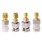 BNC to SMA Connectors SMA BNC Adapter Male to Female for Antenna/Extension Cable SMA to BNC RF Connector