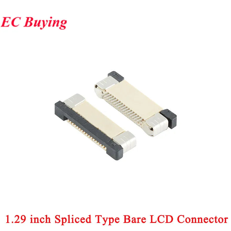1.29 Inch OLED Module 1.29" 12864 Screen White 128X64 OLED LCD LED Display Module IIC SPI Interface CH1115 for Arduino
