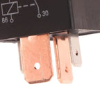 1Set 4/5 Pin Automotive Relay 12V DC 24V 40A Waterproof Relay For Motorcycle Headlight Air Conditioner With Socket