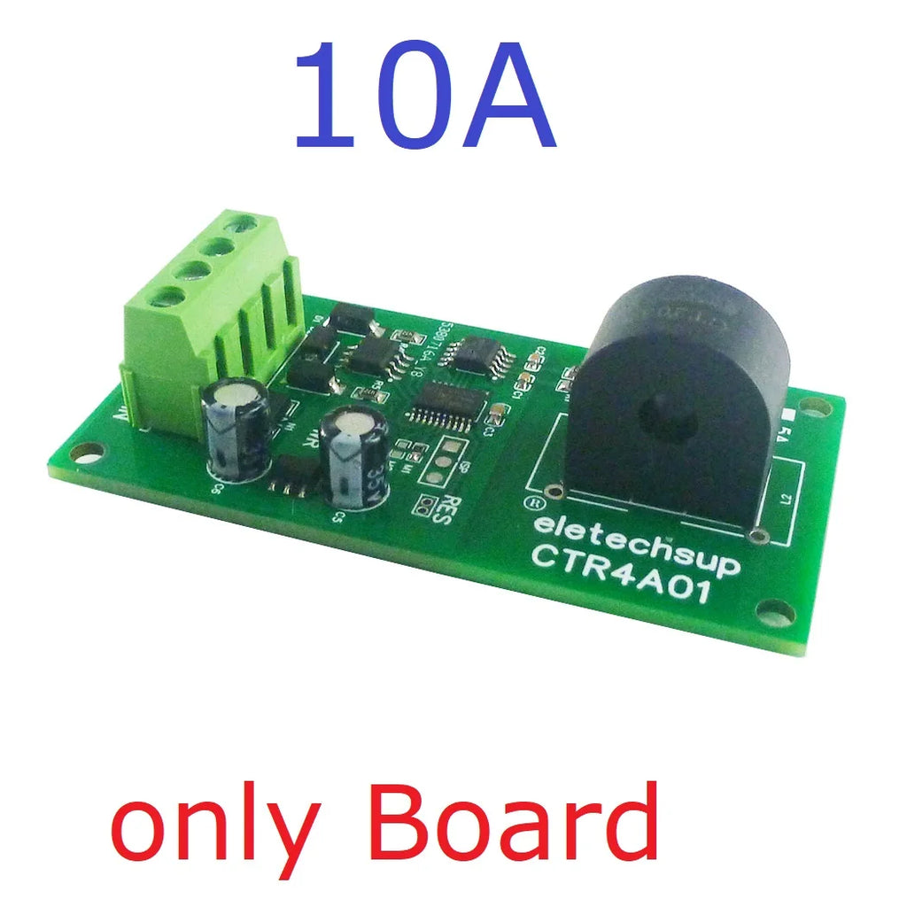 5A/10A/20A 110 220V 50HZ/60HZ RS485 Current Collector Ammeter MODBUS PLC Current Analog Acquisition AC Transformer Meter Module