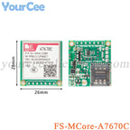 A7670C 4G CAT.1 Core Development Board Module Full Netcom LTE+GSM STM32 FS-MCore-A7670C FS-HCore-A7670C FS800E F704UC A724UG