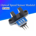 Stlxy IR Infrared Slotted Optical Speed Measuring Sensor Detection Optocoupler Module For Motor Test