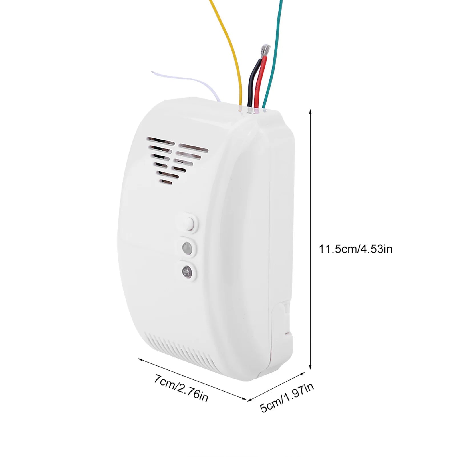 12V Gas Detector Natural Gas Alarm Sensor Propane Butane LPG Natural Motor Home Marine