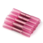500/1000PCS Red Heat Shrink Connectors Insulated Waterproof Crimp Terminals Seal Butt Electrical Wire Connector 22-18 AWG