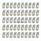 10/50/100Pcs Pass Through RJ45 Cat6 Shielded Connectors Crystal End Gold-Plated 8P8C Crimp UTP Ethernet Modular Plug