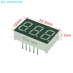 10pcs 0.36 Inch 11Pins C-C 3361AS C-A 3361BS 3 Digits Bits 7 Segment Red LED Digital Display Digitron Common Anode Cathode