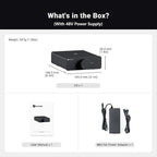 Fosi Audio V3 Stereo Power Amplifier 300W *2 TPA3255 Class D Mini Amp 2 Channel Audio Amplifier for Subwoofer Passive Bookshelf