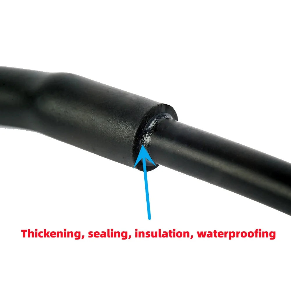 1Meter 4:1 Heat Shrink Tube With Glue Thermoretractile Heat Shrinkable Tubing Dual Wall Heat Shrink Tubing 2 4 8 16 24 40 52 120