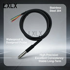 1PC SHT40 SHT30 SHT20 SHTC3 SHT45 SHT35 SHT31 Digital Temperature Humidity Sensor Stainless Steel I2C IIC Probe Module