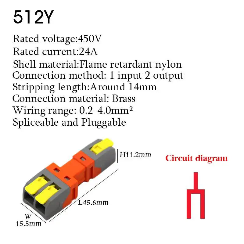 10PCS Electrical Quick Terminal Blocks Lever Universal Compact Cable LED Wire Connectors 1/2/3/4/8/10 Pins Plugable Spliceable