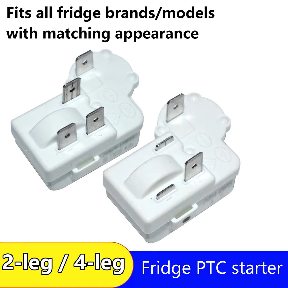 Fridge Over Load Protector Compressor PTC Starter Relay Freezer Start Relay Replacement for ZHB28/35/40/45/54/60-120P
