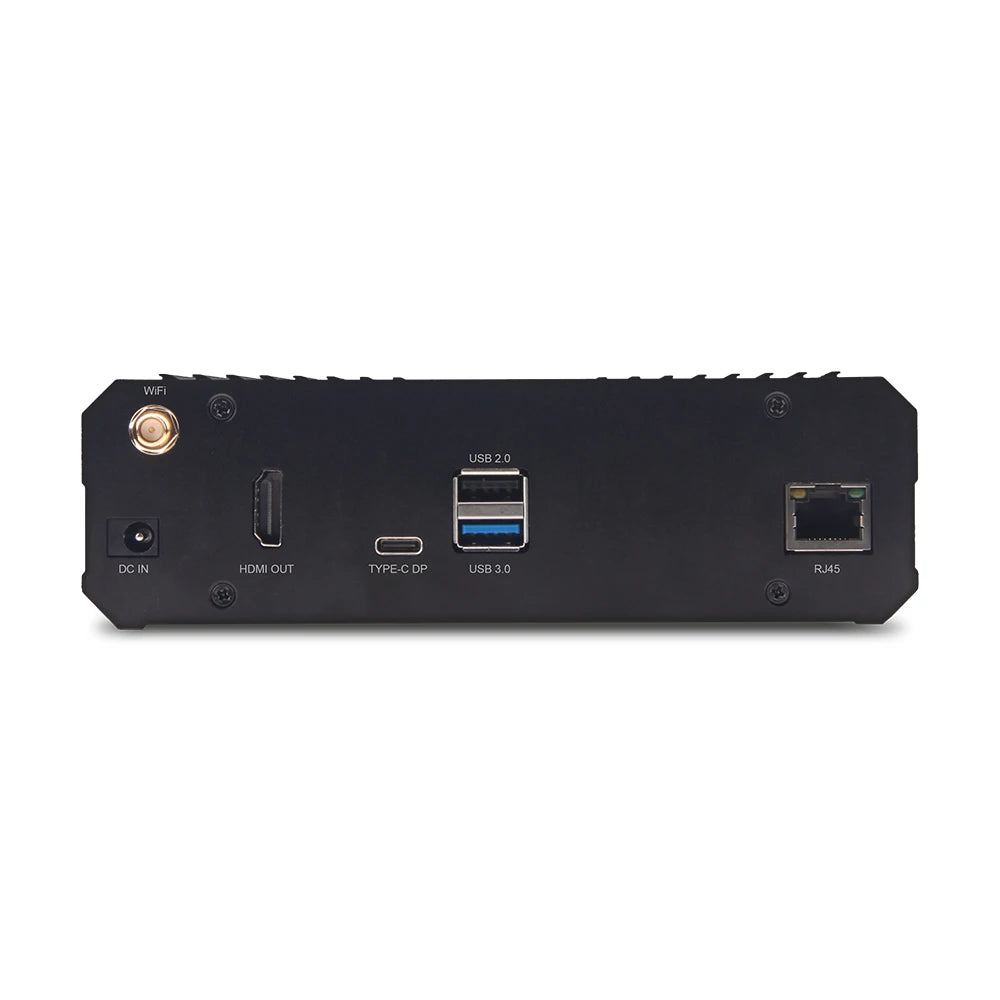 Geniatech APC3576 Edge AI Mini PC ARM Processor Cortex A53 A72 Octa-core RK3576 Rockchip Industrial AI Edge Computing Box