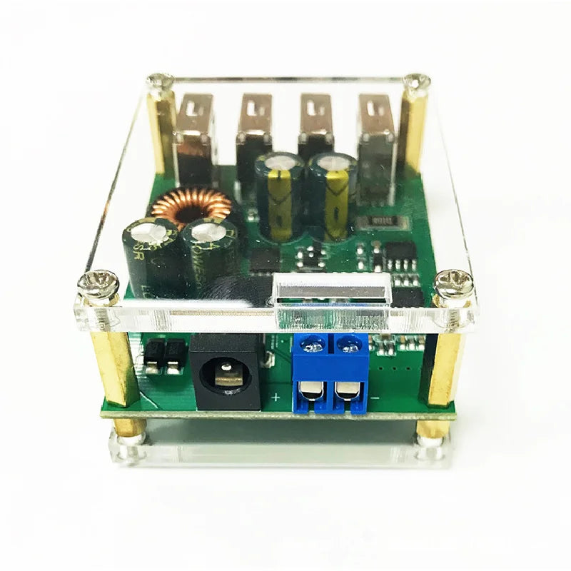 5A DC Step Down Converter 12V 24V 36V 48V 60V to 5V USB Power Supply Module For Car Motorcycle Electric Scooter