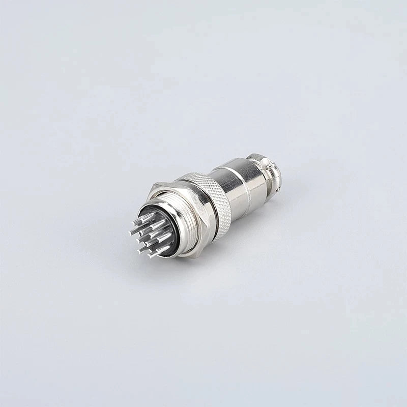 GX12 2/3/4/5/6/7Pin Nut Type Aviation Plug 12mm Circular Socket  Male & Female Electric Power Panel M12 Connector