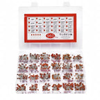 300/960pcs 50V Ceramic Capacitors Kit 2pF-0.1uF 30pF 100pF 1nF Electronic Components Package Capacitor Assorted Samples Diy Kit