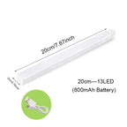 Motion Sensor Light Night Light USB Rechargeable Lamp Cabinet Wardrobe Lamp Staircase Backlight For Kitchen 3colors in one Lamp