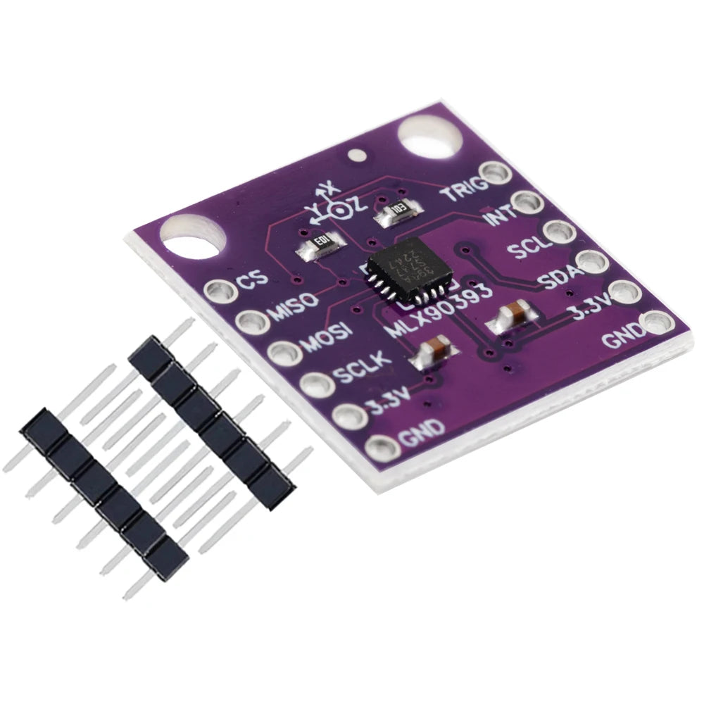 MLX90393 three digital Hall sensor 3D position of the rotational angular displacement Sensor Board Contactless for arduino