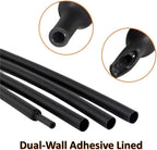 3M 4:1 Heat Shrink Tube Thicken with Glue Thermoretractile Heat Shrinkable Tubing Dual Wall Heat Shrink Tubing 4 6 8 12 16 20 24