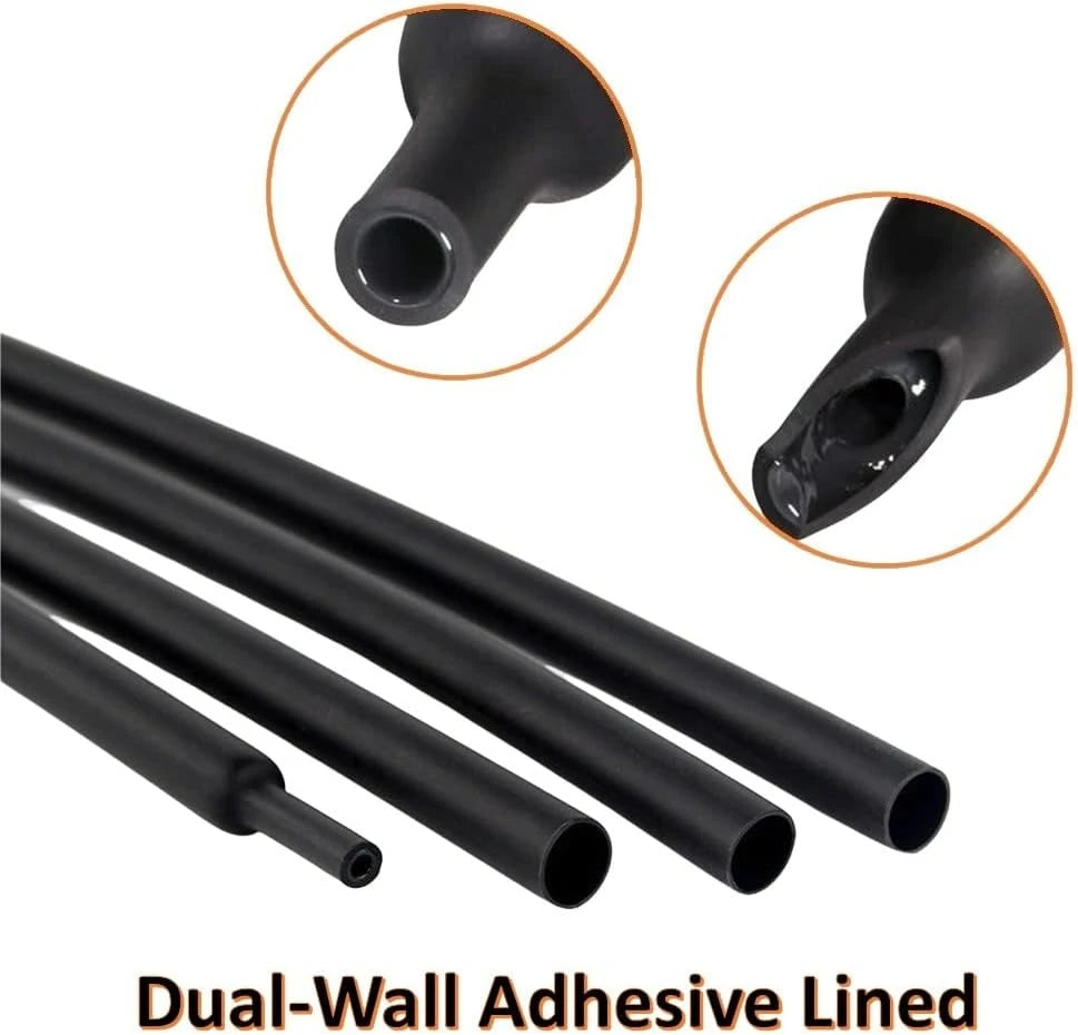 3M 4:1 Heat Shrink Tube Thicken with Glue Thermoretractile Heat Shrinkable Tubing Dual Wall Heat Shrink Tubing 4 6 8 12 16 20 24
