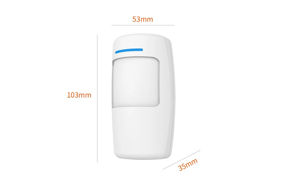 Staniot PIR Motion Sensor Smart Home Human Infrared Detector Compatible 433Mhz Wireless Security Alarm System Work with Alexa