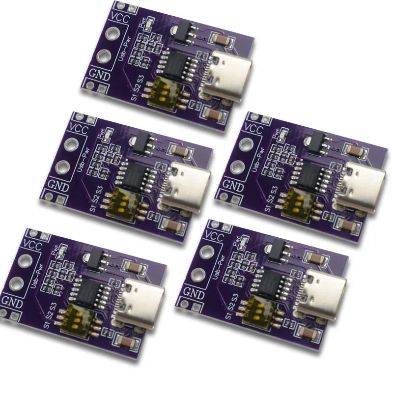 Type-C QC AFC PD2.0PD3.0ToDC Spoof Scam Fast Charge Trigger Polling Detector USB-PD Notebook Power Supply Change Board Module