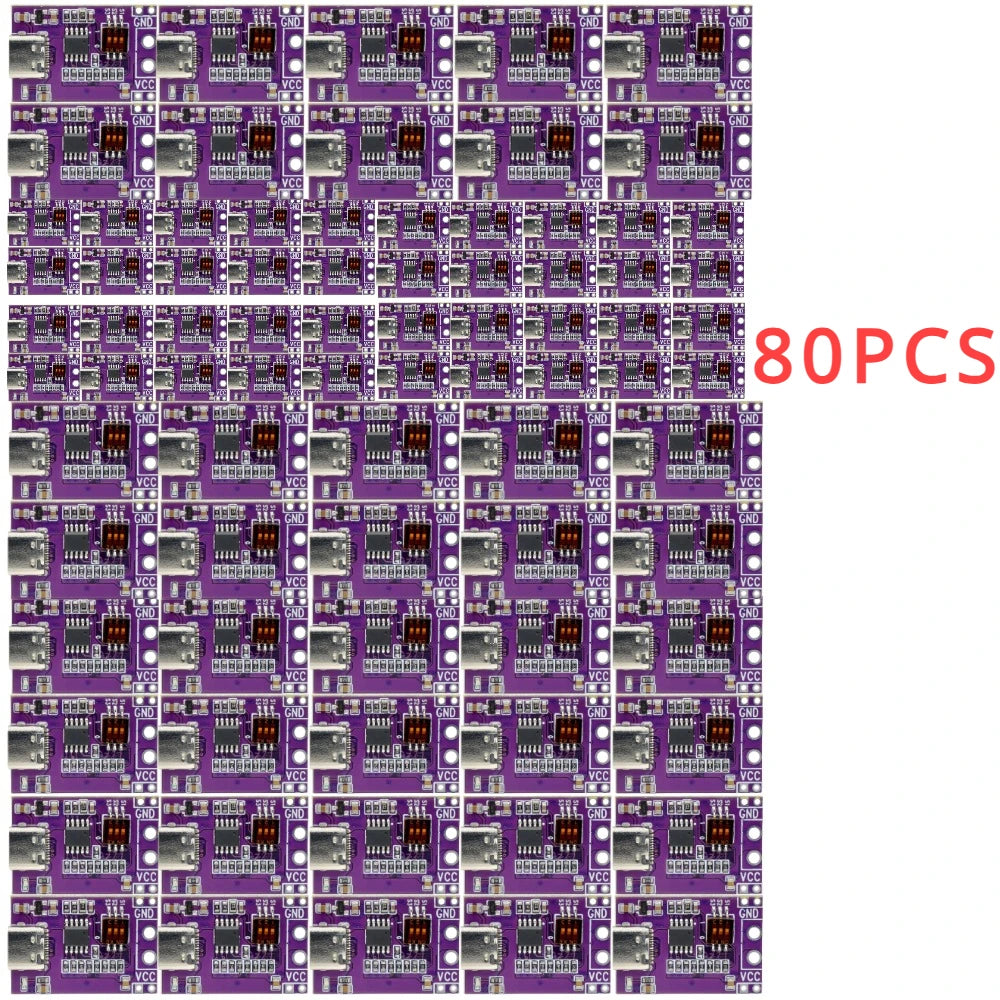 1-100PCS PD/QC/AFC Fast Charge Decoy Trigger Type-C Decoy Module Board with DIP Switch 5V 9V 12V 15V 20V Fixed Voltage Output