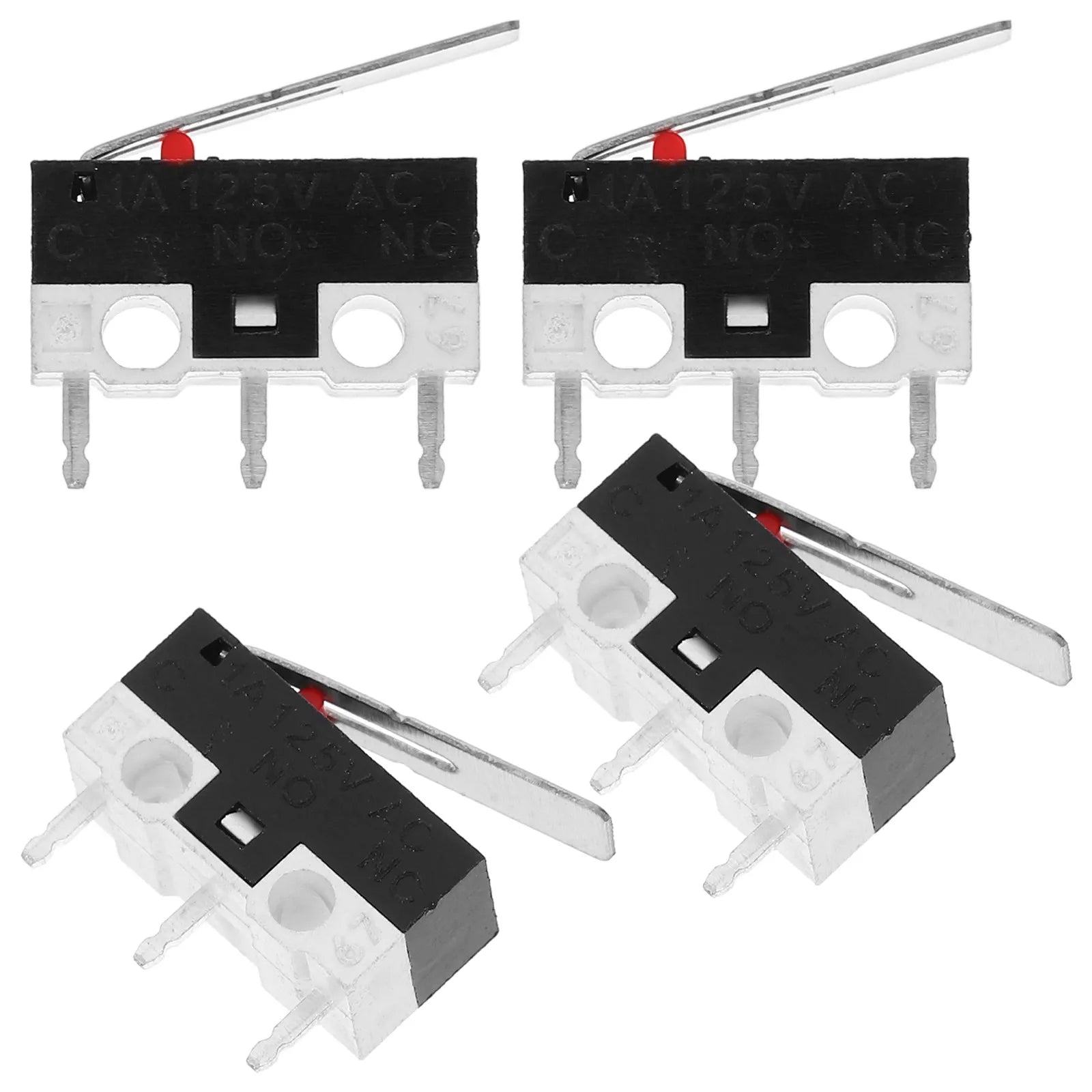 20pcs Plug Board Switch Micro Limit Switch Lever Arm For Appliance Door Control Replacement Electrical Switches Durable Compact