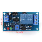 DC5V 12V Time Relay Module Normal Open Time Delay Relay Timing Timer Relay Control Switch Adjustable Potentiometer LED Indicator