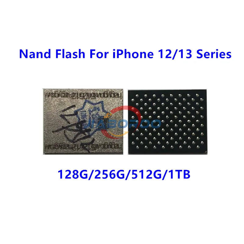 64G 128G 256GB 512G 1TB HDD NAND Memory Flash For iPhone 11 12 13 14 15 16 17 SE3 Series 12/13Pro/Max Mini Plus 17Air