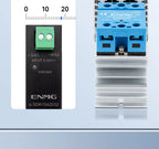 ENMG 18mm Ultra-Thin Solid State Relay Single-Phase 5-24VDC DC Control AC with Integrated Heat Sink for Electronics