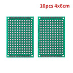 4PCS-40PCS Universal PCB Prototype Board Green Double Sided 2x8 3x7 4x6 5x7 7x9CM Protoboard Breadboard DIY Electronic Kit