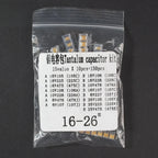 150PCS SMD Tantalum Capacitor Kit Type A / B 15Values*10Pcs 1uF-220uF A/B Case Tantalum Capacitors Set 1UF 2.2UF 4.7UF 10UF 47UF