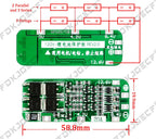 1S 2S 3S 4S 5S 6S 3A 15A 20A 30A Li-ion Lithium Battery 18650 Charger PCB BMS Protection Board For Drill Motor Lipo Cell Module