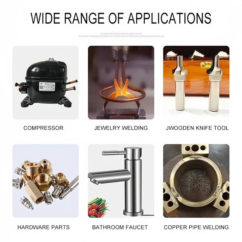 Silver Solder Wire Low Temperature Easy-Flow Low Melting Point Solder Rods (0.5/0.7/1.0/1.5mm Diameter) for Jewelry Welding