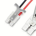 For Anderson Plug Pull Handle Caravan Solar Battery Quick Disconnect Connector Safe Release T Handle Red Gray Auto Accessories