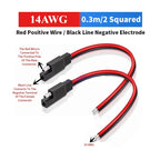 SAE 10/14AWG Male Female Single Ended Signal Extension Cable Quick Disconnect Plug Cable For Solar Electrical Equipment Supplies