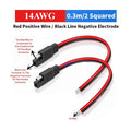 SAE 10/14AWG Male Female Single Ended Signal Extension Cable Quick Disconnect Plug Cable For Solar Electrical Equipment Supplies