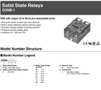 Omron SSR Solid State Relay New Authentic Original G3NB-205B-1 G3NB-210B-1 G3NB-220B-1 G3NB-225B-1 5A 10A 20A 25A