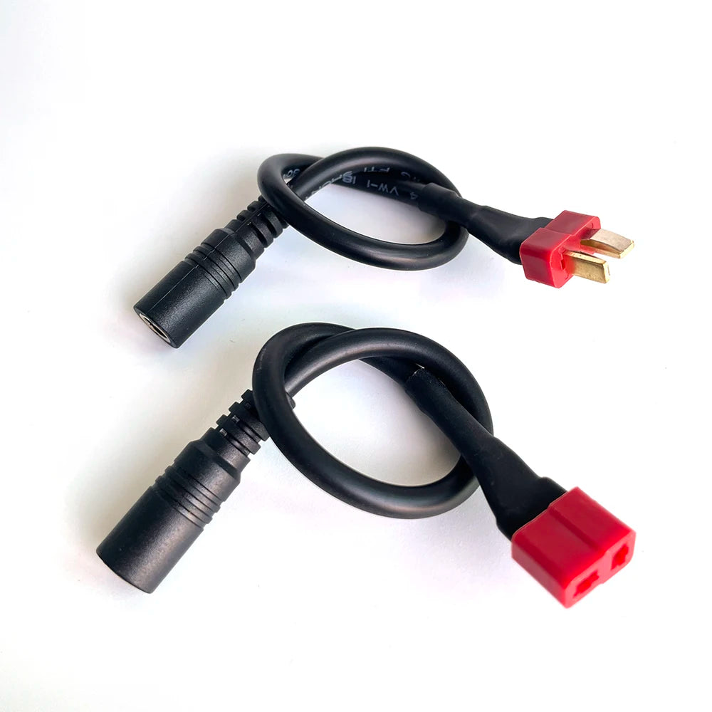 HPXGRC XT60 XT30 T Plug Female Male To DC 5.5*2.1mm Connector Battery Charging Adapter Cable Conversion for DC Power Charger