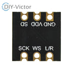 Ms4030 compatible with inmp441 omnidirectional microphone mems high precision low power consumption i2s esp32