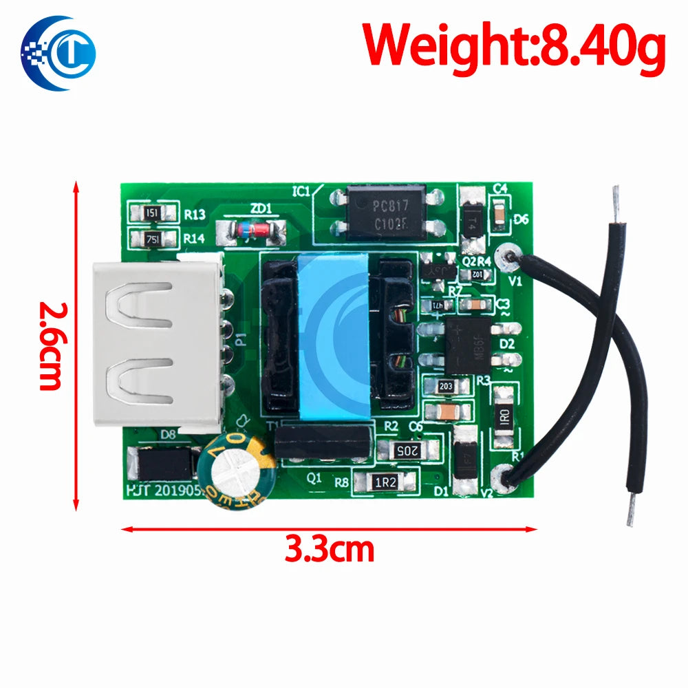 USB DC Step Down Module Isolated Power Supply Buck Converter Stabilizer 12V 24V 36V 48V 72V to 5V 1A