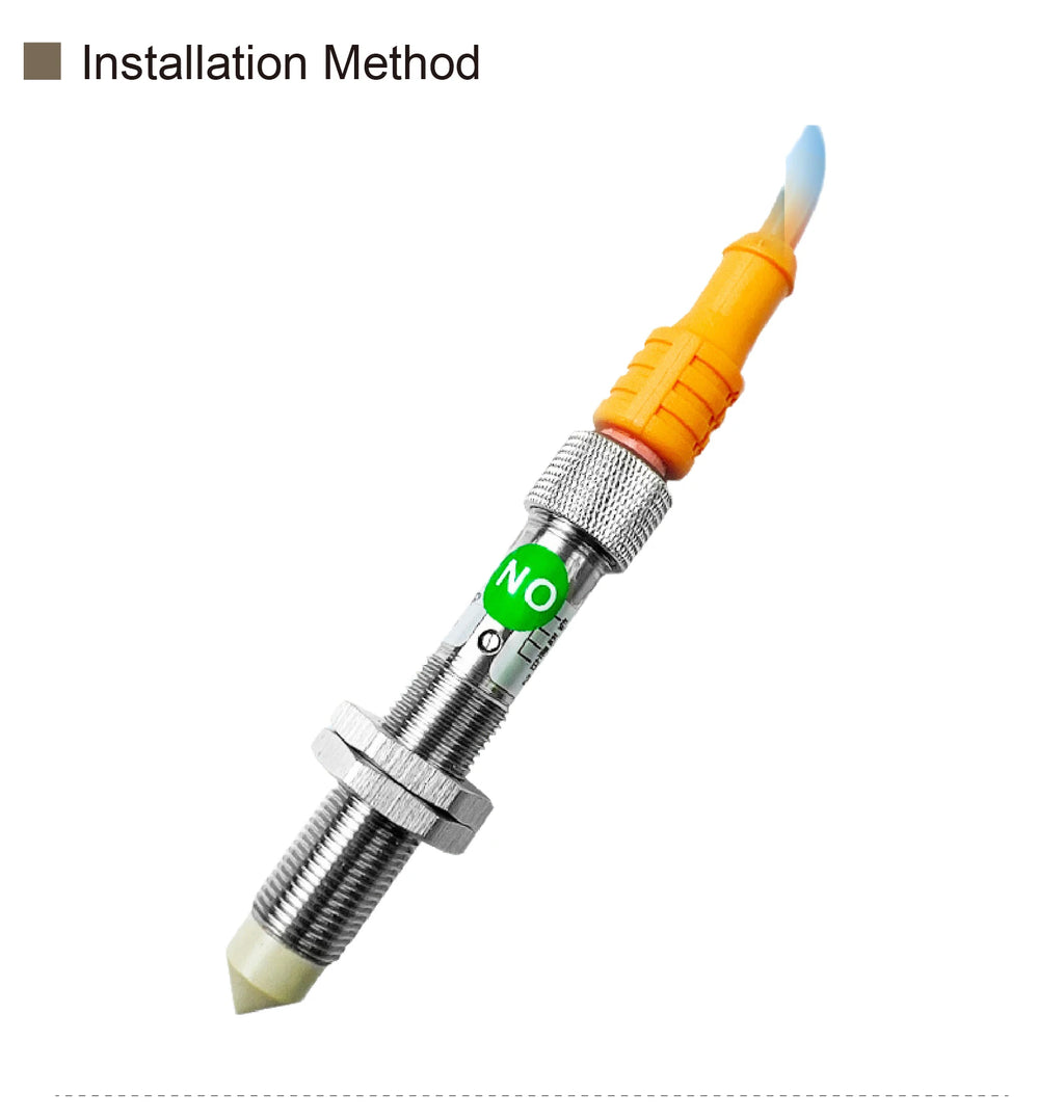 WKC1204 Capacitive Liquid Level Sensor Oil Glue Level Switch DC12-24V NPN PNP for Dispensing Potting Filling System
