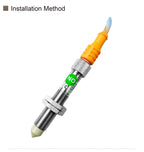 WKC1204 Capacitive Liquid Level Sensor Oil Glue Level Switch DC12-24V NPN PNP for Dispensing Potting Filling System