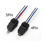 Automotive Relay Harness Kit 4-Pin SPST 40A 12V Sockets Switch Relays with 12&16 AWG Tinned Heavy-Duty Wires, 40 AMP for Car Tru