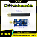 XRY CC1101 Wireless Module With SMA Antenna Wireless Transceiver Module For Arduino 433MHZ
