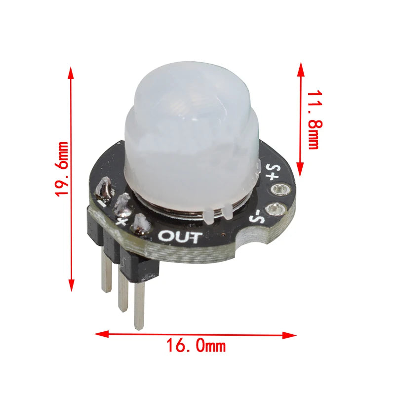 New HC-SR501 HC-SR505 AM312 SR602 HW-MS03 Adjust IR Pyroelectric Infrared Mini PIR module Motion Sensor Detector Module