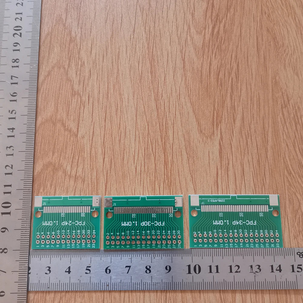 2PCS FPC/FFC Flexible Flat Cable Adapter Board Blank Board Test Board 0.5MM 1.0MM 2.54 Pitch 6/8/10/12/20/24/26/30/34/40/50P